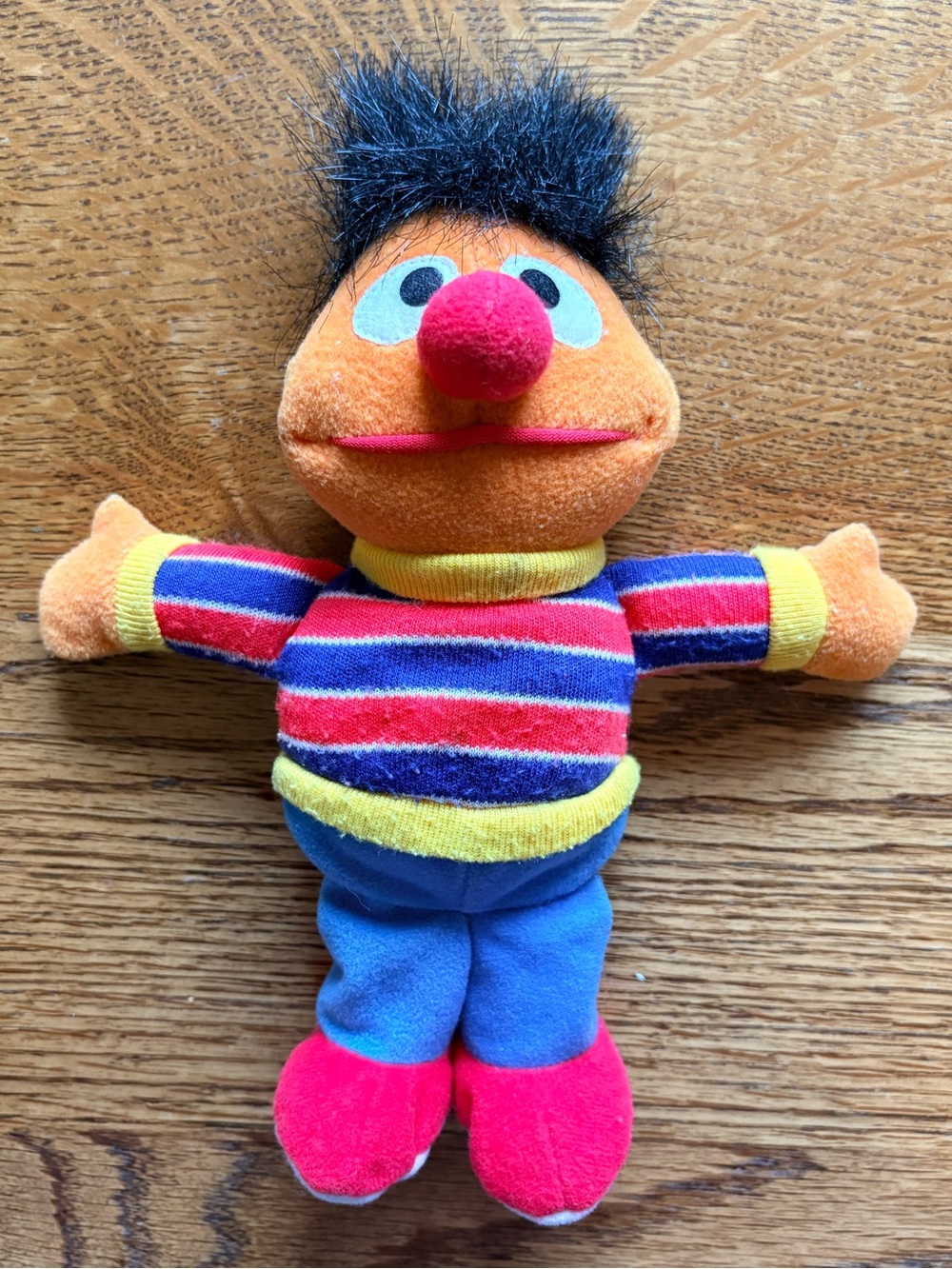 VTG 1997 TYCO/Mattel Ernie stuffed doll Sesame Street stuffie- 9 inches - Picture 5 of 15
